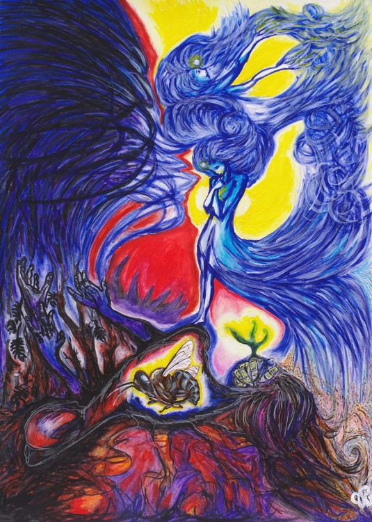 Sortie légère, dessin, A3 42 x 29,7cm